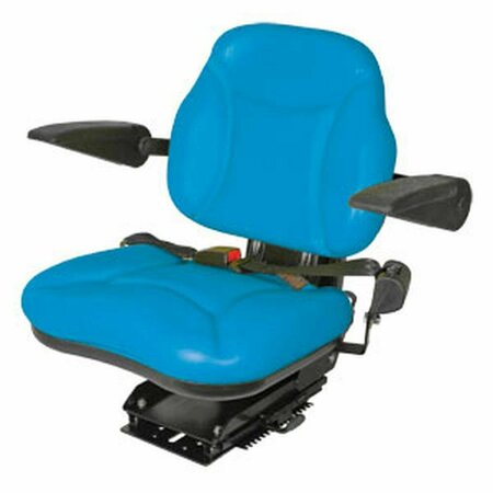AFTERMARKET Deluxe big boy suspension Seat Fits Ford Blue fits many models check bolt patter BBS108BU